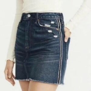 Abercrombie and Fitch | Denim Rise vintage A-Line mini skirt | size 25